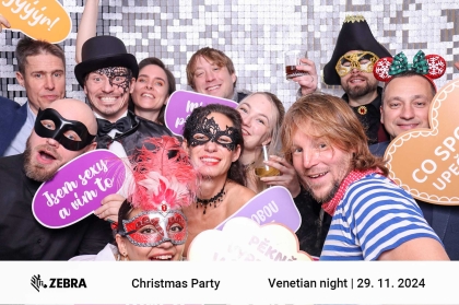 Fotokoutek na event Venetian night 2024 Zebra