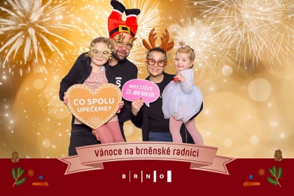 Fotokoutek pro event Vánoce na brněnské radnici 2024